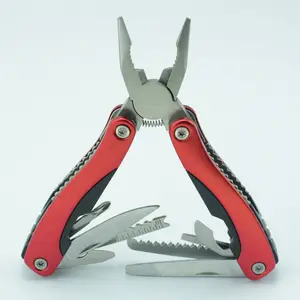 Survival 15-in-1 Stainless Steel Pocket Multi Tool Combination Pliers