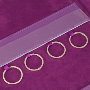 Porte-clés en cuir personnalisé, Compact, porte-cartes, sac à fermeture éclair, en cuir, pour chambre d'hôtel, porte-clé de <span class=keywords><strong>voiture</strong></span>, A4 A5 - Product Image 3