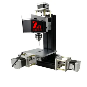 Alle-metalen Miniatuur 3-assen CNC Boormachine voor Modelmaking Hobbyist