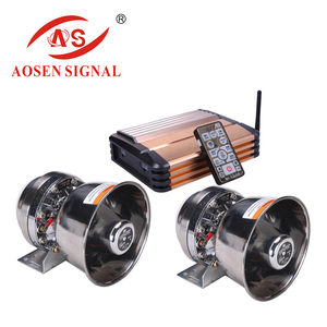 AS-S8 MP3 Fonction D'enregistrement Deux Haut-parleurs 600 W Sans Fil Sirène <span class=keywords><strong>de</strong></span> Police - Product Image 6