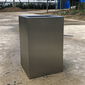 Jardinières personnalisées en acier inoxydable grand pot de fleurs en or rose avec support pour jardinières d'<span class=keywords><strong>intérieur</strong></span> Pots de fleurs - Product Image 5