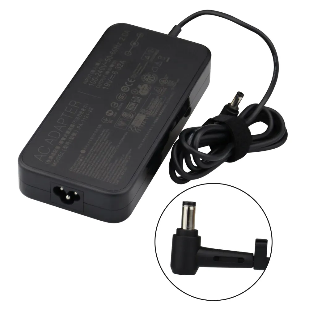 Laptop ac power adapter 19v 6.32 eine 120w für asus N501VW N501JW ROG G501 G501J G501V pa-1121-28