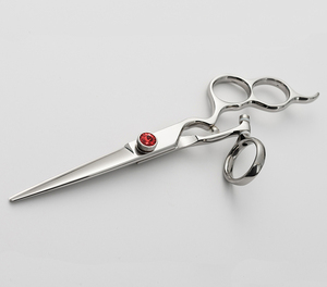 Giratória Rubi Cabelo Tesoura do barbeiro Tesoura De Corte De Cabelo Para Cabeleireiros Cabeleireiro Ferramentas - Product Image 3