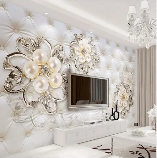 Custom 3D Decorative Removable Wedding House Wall Decal Mural