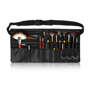 Bolsa de <span class=keywords><strong>Maquillaje</strong></span> <span class=keywords><strong>Profesional</strong></span> de Gran Capacidad con Cinturón para Brochas de <span class=keywords><strong>Maquillaje</strong></span>, Delantal con Cinturón para Brochas de Maquillador - Product Image 1