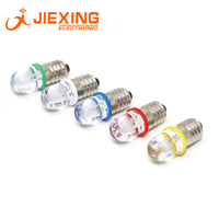 Ampoule LED à vis E10 3V 3.8V 4.5V 4.8V 5V 6.3V 8V 12V 18V 24V 30V Lampe de poche Petites mini ampoules LED Indicateur