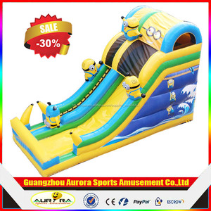 Nueva terminadas minion inflable de diapositivas con la fábrica del precio bajo - Product Image 1