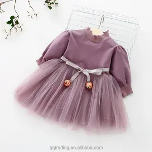 Baby kids cotton mesh and lace open sexy girl com midi dress photo for 2-10 year