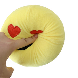 2019 nuevo diseño amarillo ronda de dibujos animados <span class=keywords><strong>Mini</strong></span> algodón emoji Juguetes - Product Image 5