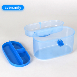 Bonne vente portable utilisation familiale petite mallette de rangement en plastique avec poignée - Product Image 5