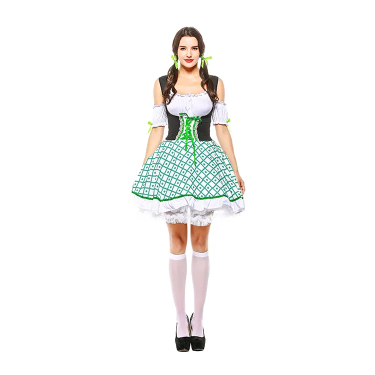 Cheap High Quality Sexy Fantasy Cosplay Maid Dress Costume