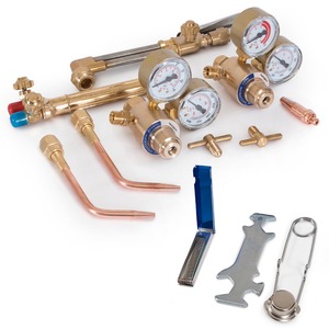 طقم لحام غاز محمول رائج البيع يشمل شعلة لحام بالأكسجين والأسيتيلين مع خزان - Product Image 4