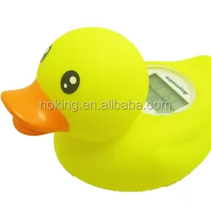 聚氯乙烯沐浴安全鸭玩具婴儿温度计沐浴鸭