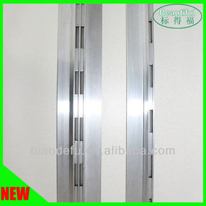 1" ranura 2" <span class=keywords><strong>el</strong></span> mobiliario <span class=keywords><strong>comercial</strong></span> <span class=keywords><strong>centro</strong></span> de aluminio de la pared en posición vertical - Product Image 1