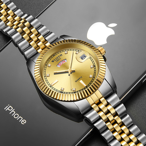 Nuovo Orologio da Uomo Impermeabile al Quarzo con Calendario, Vendita all'Ingrosso dei Produttori - Product Image 4