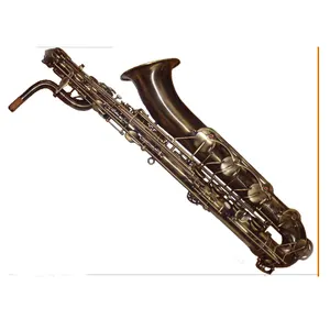 Tij Muziek Hoogwaardige Antieke Brons Bariton Sax Bariton Saxofoon