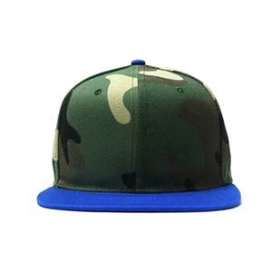 China supplier flat brim Camo custom Snapback hat - Product Image 3