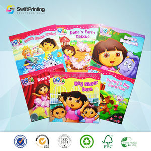 Fábrica de impresión película lamiantion alta calidad de <span class=keywords><strong>lectura</strong></span> de los niños libro de cuentos - Product Image 2