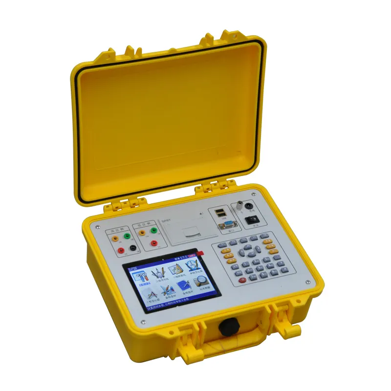 HVHIPOT Phase Angle Measurement Three Phase Transformer Turns Ratio Test Equipment TTR Tester