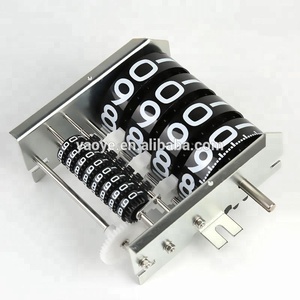 Bộ Đếm Cơ Khí 4 Chữ Số Bộ Đếm Dòng Chảy Diesel Bộ Đếm Bộ Đếm <span class=keywords><strong>Totalizer</strong></span> @ - Product Image 2