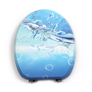 <span class=keywords><strong>Bois</strong></span> moulé UV d'eau handicap imprimé classique meilleur <span class=keywords><strong>pas</strong></span> <span class=keywords><strong>cher</strong></span> belle rayé sièges de toilette Allongés - Product Image 2