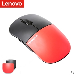 Nuevo lenovo ratón inalámbrico ThinkPad <span class=keywords><strong>thinkplus</strong></span> E3 mute 2,4 Ghz inalámbrico puede cambiar rojo shell portátil negro ratón de la computadora - Product Image 2
