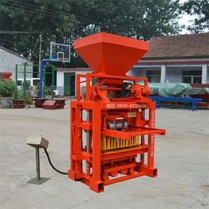 4-35 semi automatique construction bâtiment creux <span class=keywords><strong>pavés</strong></span> <span class=keywords><strong>autobloquants</strong></span> faisant la machine prix - Product Image 2