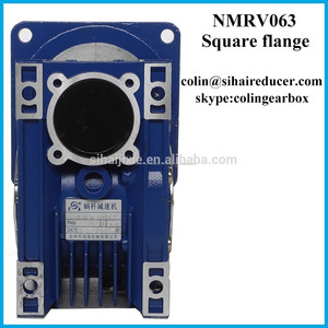 En alliage d'aluminium nmrv063 square bride réducteur à vis de <span class=keywords><strong>la</strong></span> machine - Product Image 2
