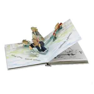 OEM high quality sound book pop up book for children