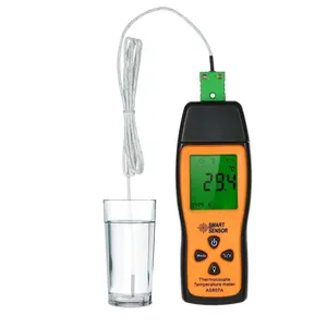 Digital LCD Thermocouple Thermometer Single channel K type thermo couple sensor portable industrial Temperature Meter tester