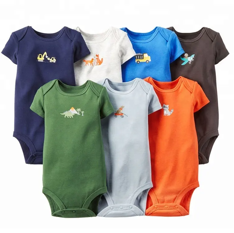 Infant baby clothing branded boy one piece romper on sale