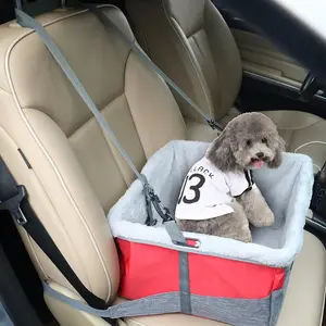 Foldable Travel Pet Carrier Bag Foldable Metal Frame Dog Dog Carrier Pet Car Booster Seat For Small Carrier Dogs