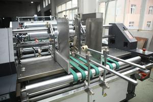 GK-1080T Hoàn Toàn Tự Động Cửa Sổ Vá Máy Dán Dán Bên Trong Giấy Các Tông Và Corrugate - Product Image 2