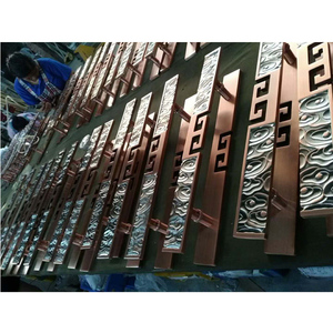 Tay nắm cửa nhôm màu đen 1200mm với độ dày 12mm và bảo hành 4 năm cho khách sạn sử dụng - Product Image 5