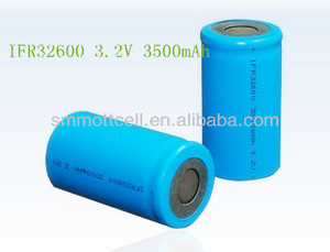 32600 3.2v 1400 мач перезаряжаемая lifepo4 батареи 32600 аккумулятор с ce ul утвержденной - Product Image 1