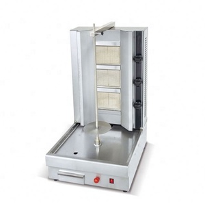 Máquina de Shawarma de Acero Inoxidable para Mesa, Hornos Industriales de Túnel, Horno de Gas para Doner <span class=keywords><strong>Kebab</strong></span> con Motor Principal - Product Image 3