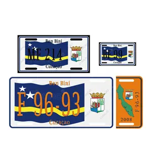 Curacao license plate, License plate blank, Novelty license plate