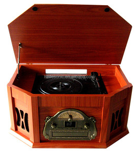 Boîte à disques vinyles, lecteur de CD, <span class=keywords><strong>jukebox</strong></span>, jukeboxs avec lecteur de cassette OEM en gros - Product Image 1