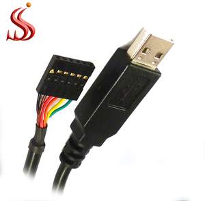 Cable RS232 USB a UART TTL de <span class=keywords><strong>alta</strong></span> <span class=keywords><strong>calidad</strong></span>, <span class=keywords><strong>convertidor</strong></span> FTDI de módulo, cable de 5V TTL 6Pin - Product Image 2