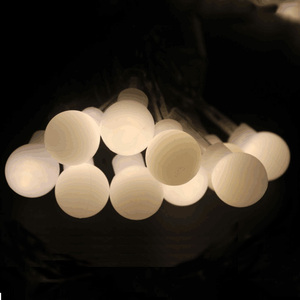 <span class=keywords><strong>2</strong></span> V 50Ma amorfo Solar programable Led Cadena de luz de Navidad luz de la bola de jardín de luz - Product Image 4