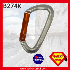 Discount 23KN Safe Straight Gate Climbing Aluminum Carabiner for Outdoor Sports - Product Image 3
