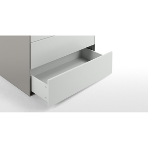 <span class=keywords><strong>Cajonera</strong></span> MDF barato alto brillo blanco <span class=keywords><strong>4</strong></span> <span class=keywords><strong>cajones</strong></span> muebles de madera muebles de sala de estar moderno gabinete de madera de China 3 años - Product Image 2