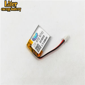 Plug <strong>2</strong>,0-<strong>2</strong> P 602530 v 600 mAh <strong>3</strong>,7 V rechargeable LiPo battery solar rechargeable lithium-ion polymer lithium battery with PCM - Product Image 3