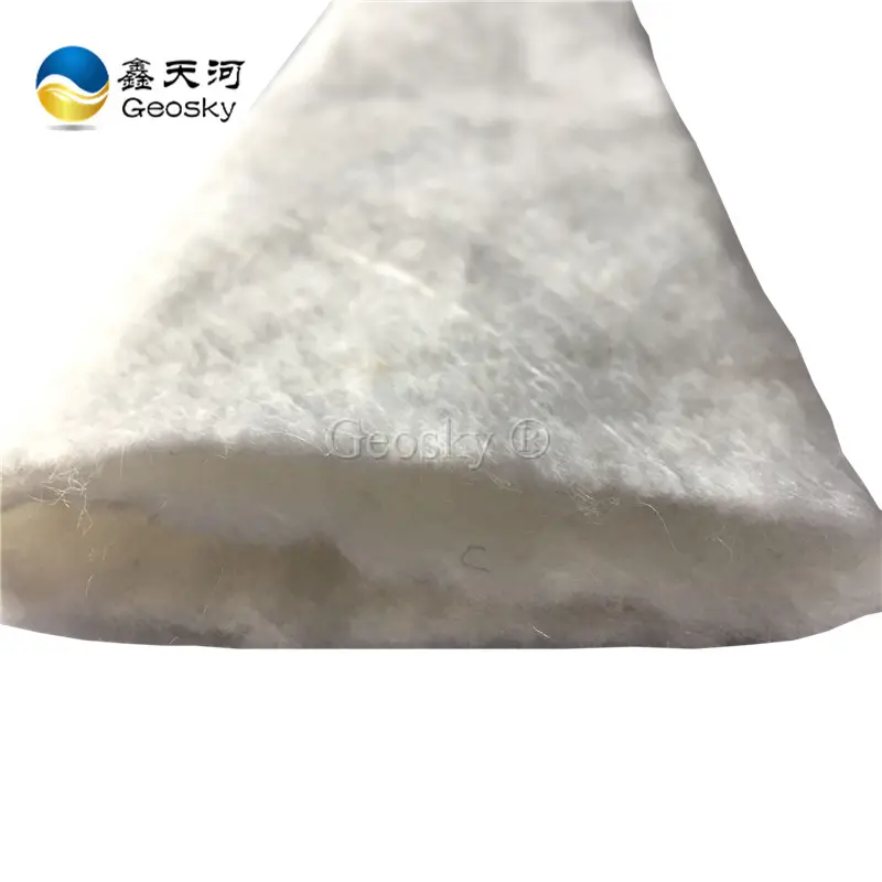 high tensile strength nonwoven geotextile fabric