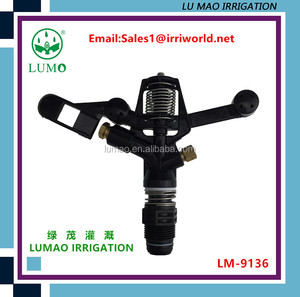 Plástico automático de riego por aspersión, aspersor giratorio, rainbird fer de riego del jardín y granja ittigation - Product Image 1