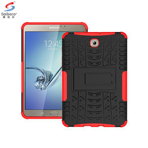 Saiboro PC + TPU Hybride Antichoc <span class=keywords><strong>Tablette</strong></span> Housse Pour <span class=keywords><strong>Samsung</strong></span> Galaxy <span class=keywords><strong>Tab</strong></span> S2 <span class=keywords><strong>8</strong></span>.0 T710 - Product Image 3