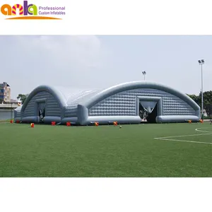 Hot sale custom white inflatable tent igloo, inflatable floating dome tent for advertising, promotion, party,event