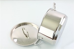 Olla de Acero Inoxidable de Alta Resistencia <span class=keywords><strong>para</strong></span> <span class=keywords><strong>Cocina</strong></span> de Inducción, Olla <span class=keywords><strong>para</strong></span> Sopa Antiadherente con Fondo Grueso, Olla Grande Profunda <span class=keywords><strong>para</strong></span> Conservas - Product Image 6