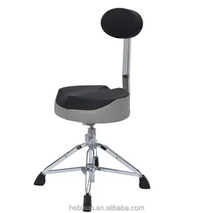 T 2000 guitar drum throne stool chair with seat back