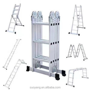Escalera Plegable de Aluminio <span class=keywords><strong>Lidl</strong></span>, Escalera Multiusos - Product Image 5